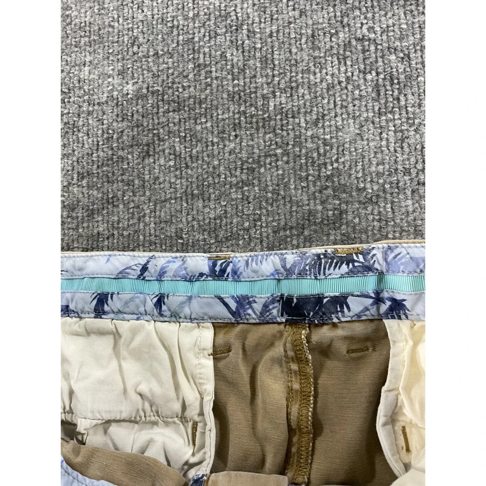 Tommy Bahama Men's Chino Pants 35x34 Khaki Tan Straight Leg Stretch Island Zone